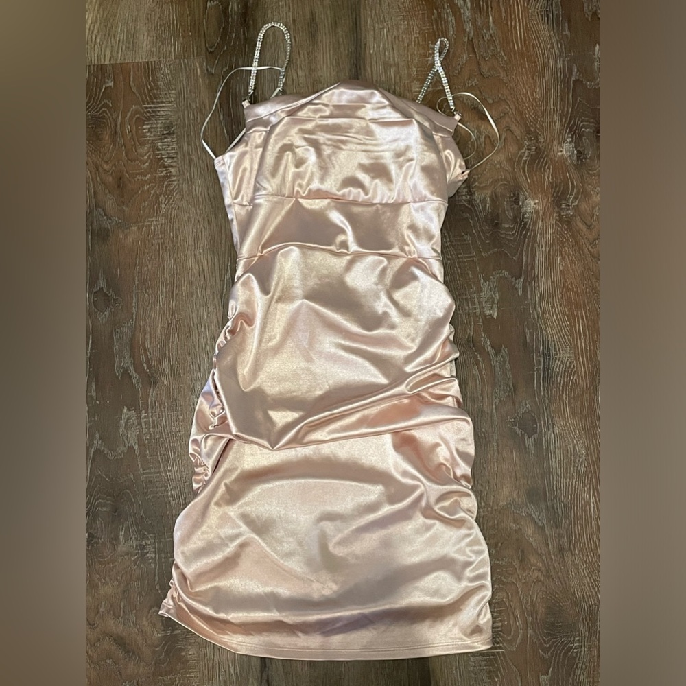 Bear dance diamond strap dress